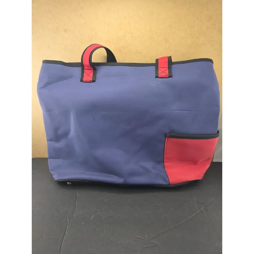 Charm14 New York Giants canvas carryall tote bag